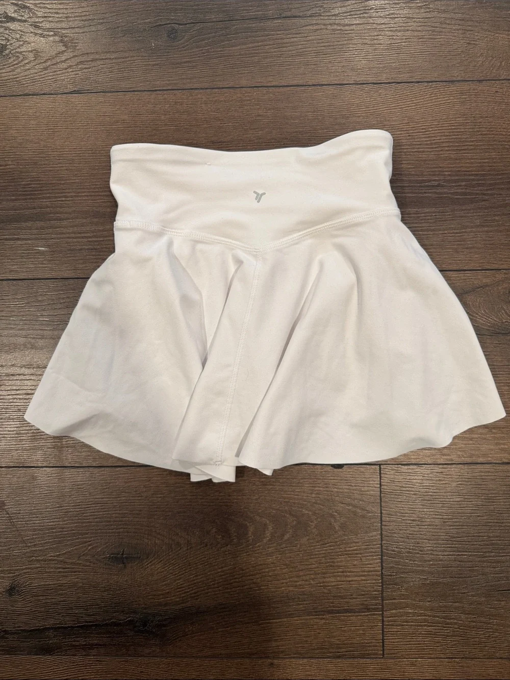 Old Navy White Girls' Pleated Skater Skirt